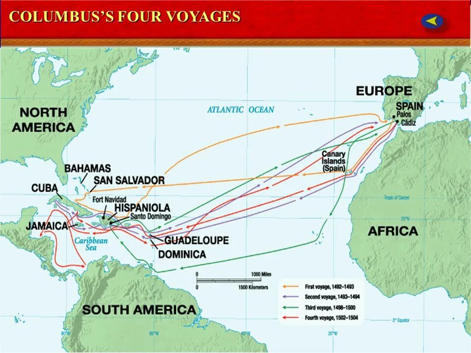 Маршрут Христофора Колумба в Америку. Карта путешествия Колумба 1492. Маршрут экспедиции Христофора Колумба в 1492. Маршрут Колумба 1492 1493 на карте.