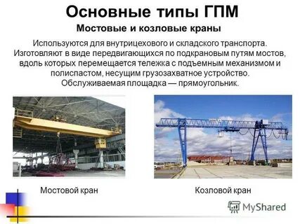 К грузоподъемным машинам относят