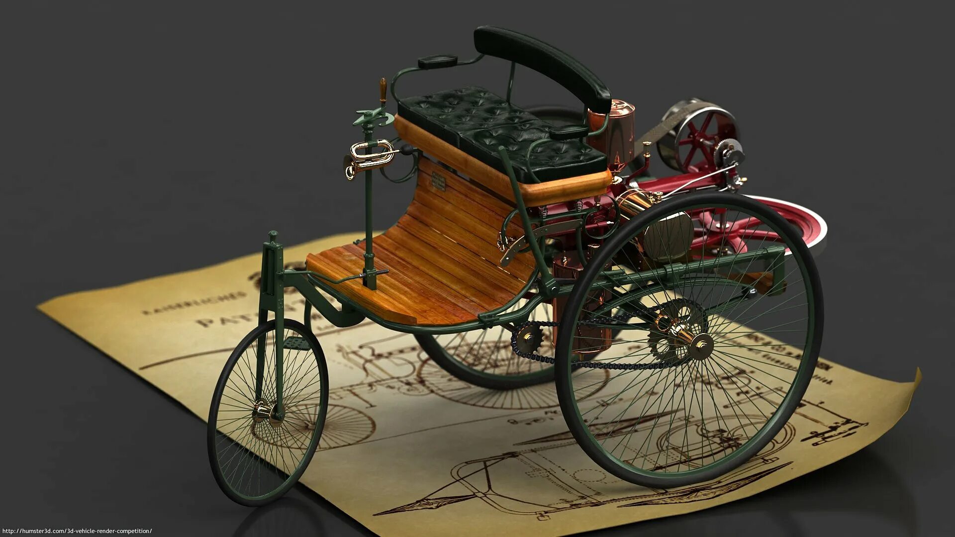 Первый автомобиль на бензине. Машина Benz Patent-Motorwagen. Benz Patent-Motorwagen 1886.