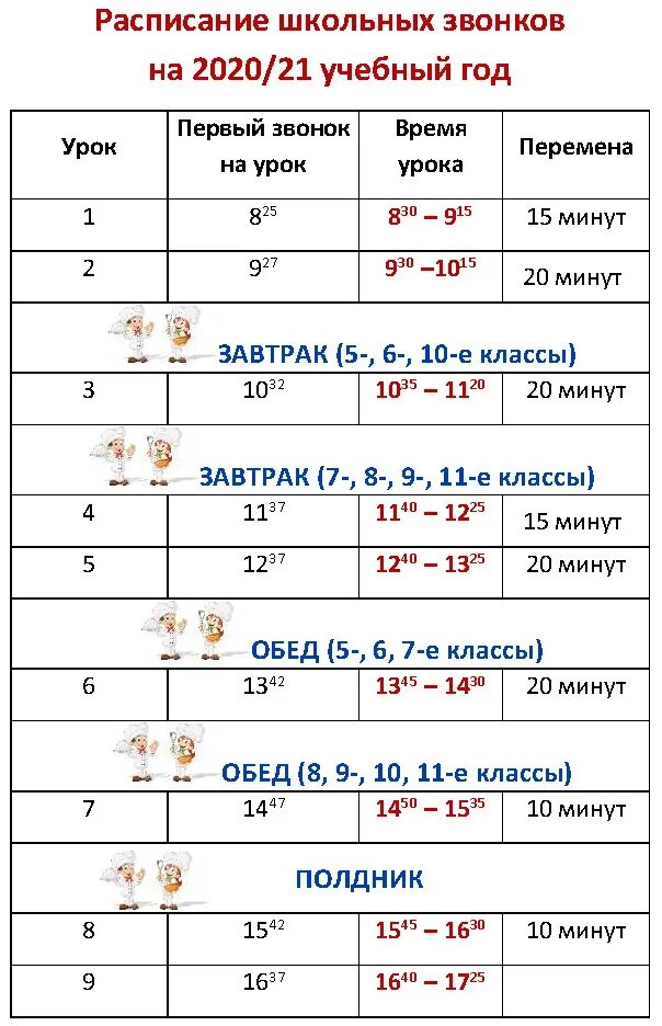Школа 1514 расписание