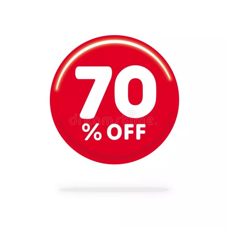 70 off