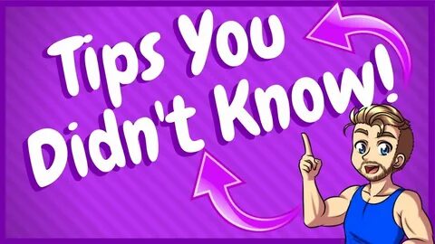 But you should know