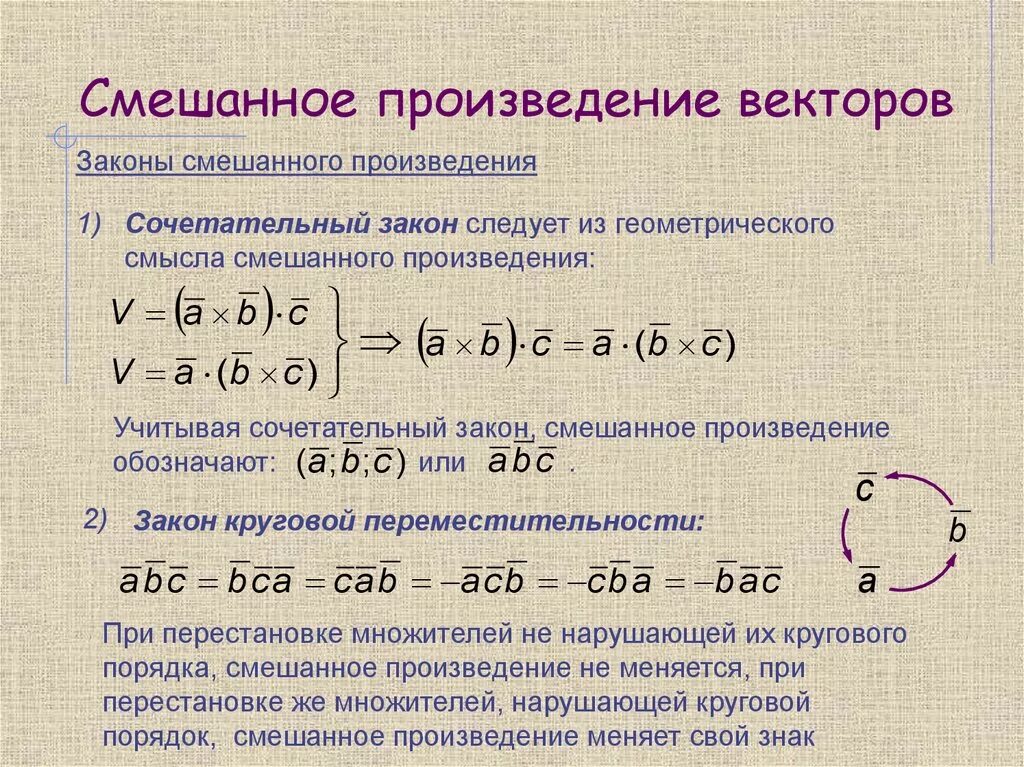 Скалярное и смешанное произведение векторов. Формула вычисления смешанного произведения векторов. Скалярное векторное и смешанное произведение векторов. Смешанное произведение векторов формула. Смешанное произведение векторов в четырехмерном.