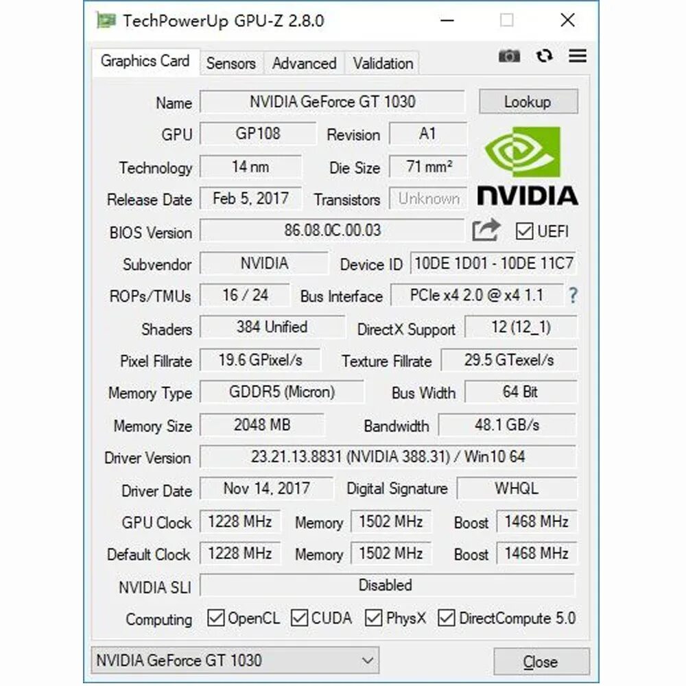 Gt 1030 gddr5 GPU Z. Gt 1030 2gb gddr5 GPU Z. Gt 1030 2gb GPU-Z. MSI gt 1030 2gb GPU-Z. Gpuz ru