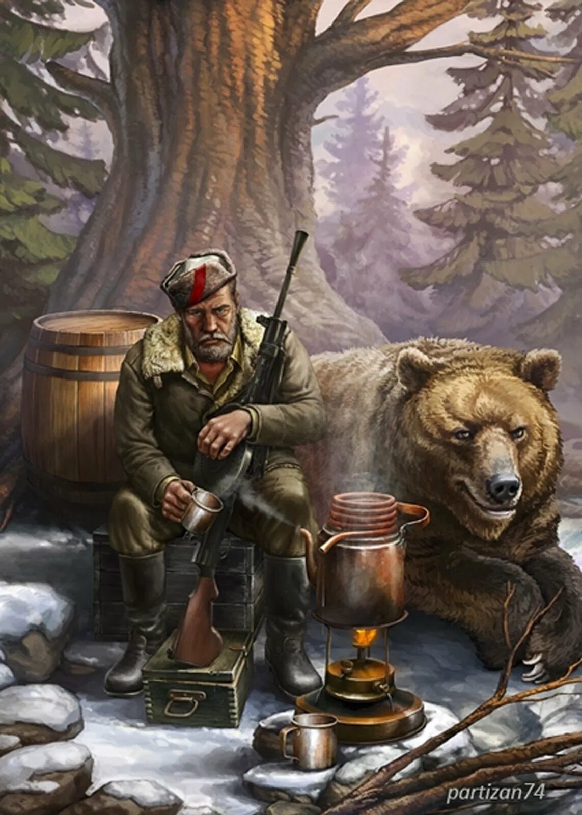 Тема русский медведь