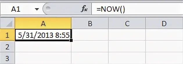 Текущее время timestamp
