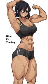 Nice Fit Tomboy \,Женские мускулы,разное,Muscular Female,Female muscle art,...