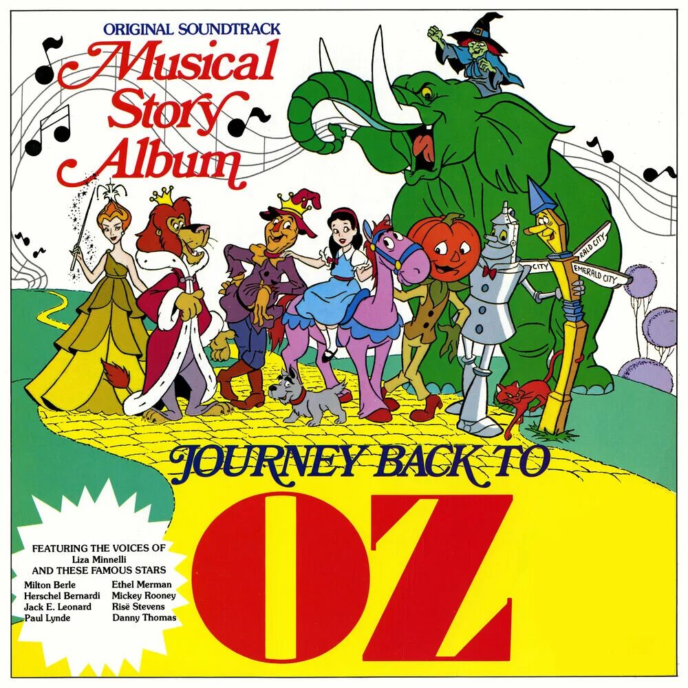 Journey back to oz. Journey back to oz 1972. Return to oz. A Musical story. Back journey