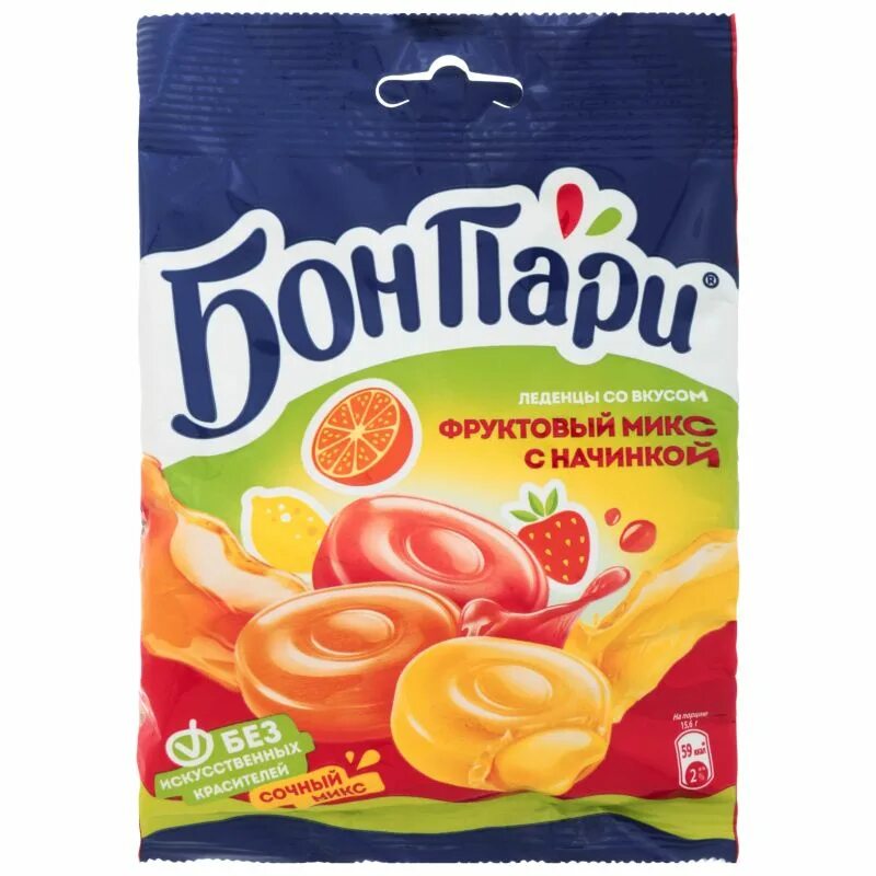 конфеты бон пари леденцы