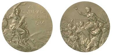 Xi олимпийские игры. Олимпийские медали Берлин 1936. Медаль 1932. Золотая медаль 1936.
