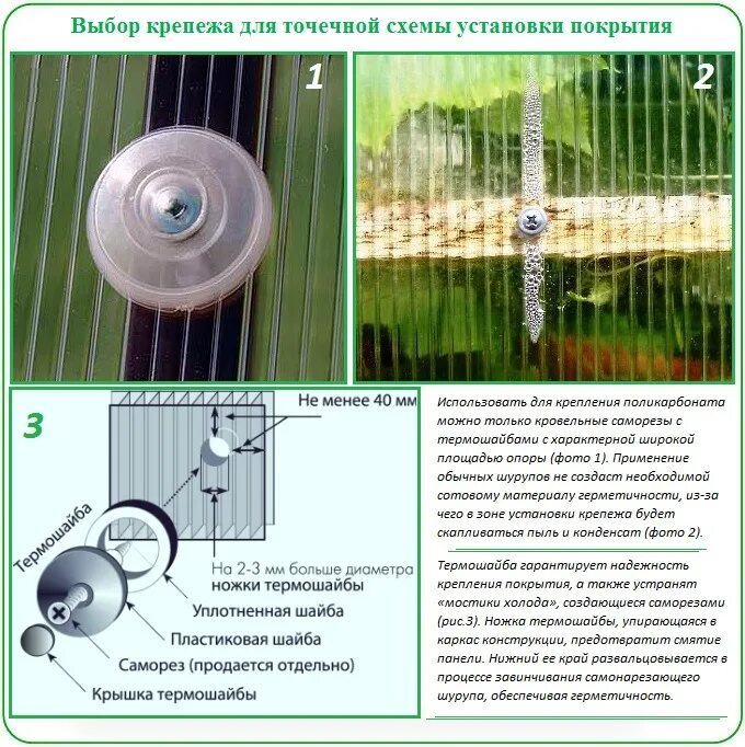 Крепление термошайбы. Чем крепить поликарбонат к деревянному каркасу теплицы. Шаг саморезов для крепления поликарбоната к металлу. Крепление поликарбоната к дереву термошайбой. Как крепить поликарбонат к металлическому каркасу.