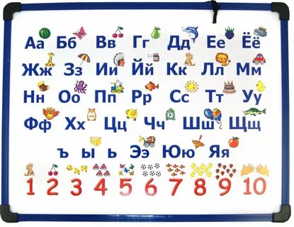 Алфавит под цифрой 2