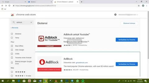 2. Menginstall Ekstensi Chrome 