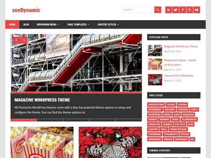 Website home