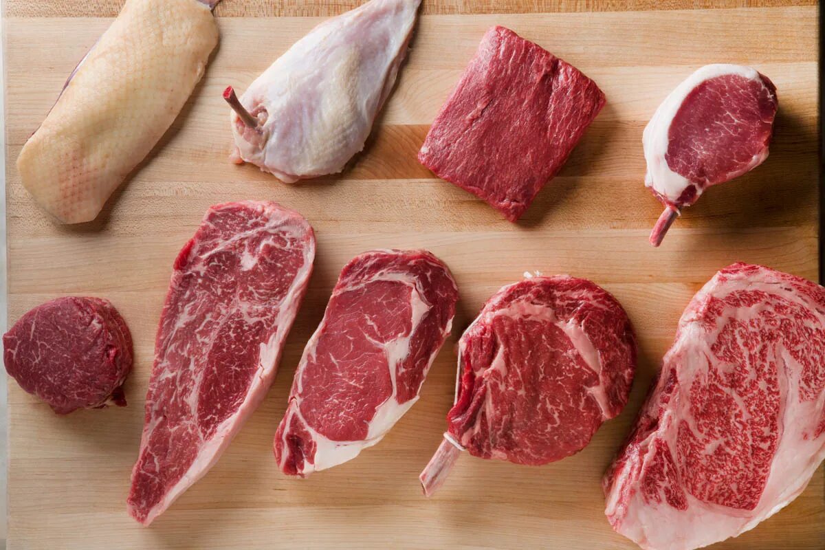 Баранина Прайм биф. Steak Types. Мяса говядина Ep. Meat cutting