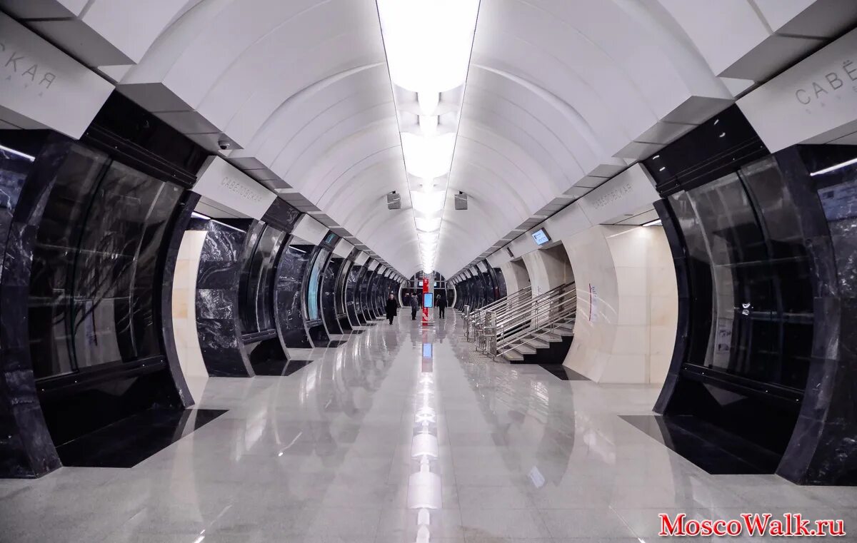Савеловская станция метро большая