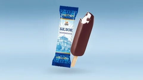 Мороженое эскимо пломбир