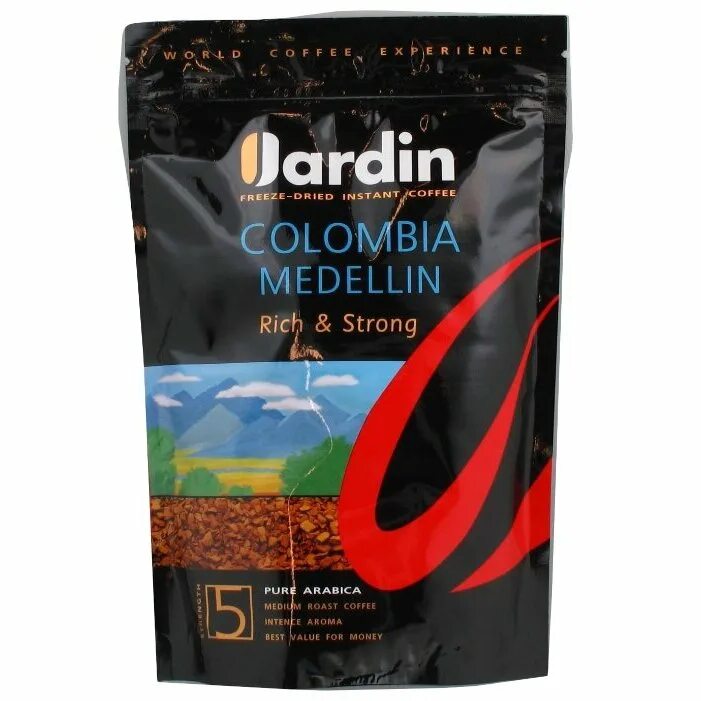 Кофе Jardin Colombia Medellin. Jardin Colombia Medellin растворимый. Кофе растворимый Jardin Colombia Medellin, пакет. Жардин сублимированный. Купить кофе жардин растворимый