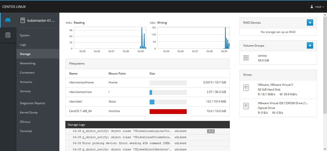 Centos repositories. Centos web panel. cockpit centos. centos interface. openldap web ui.