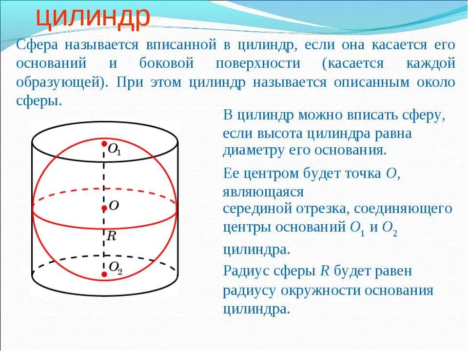 Сфера вписанная в цилиндр и сфера описанная около цилиндра. Радиус сферы вписанной в цилиндр формула. Цилиндр вписанный в сферу формулы. Круг вписанный в цилиндр. В цилиндре 0.7