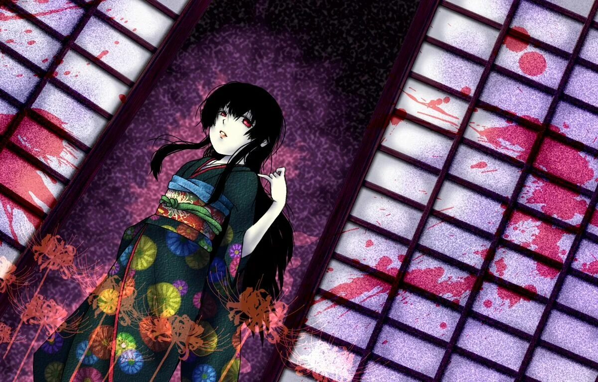 Адская девочка 3 Jigoku Shoujo: Mitsuganae. Jigoku Shoujo арт. Адская девочка мультсериала