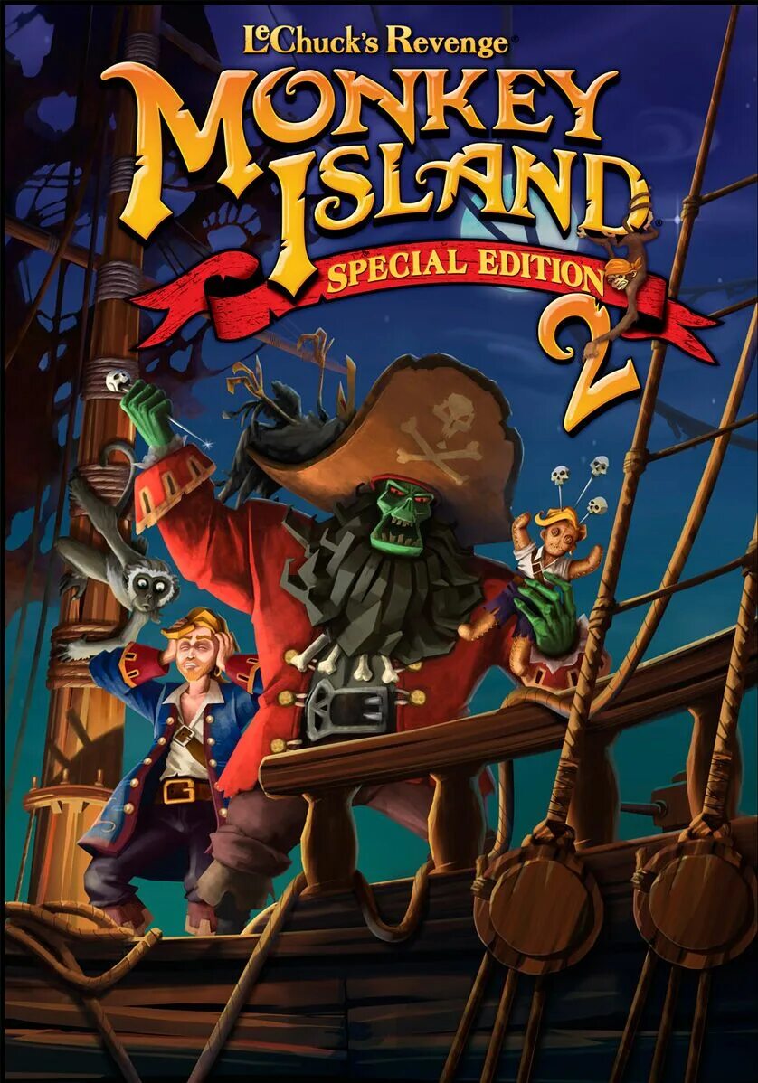 Monkey island 2. Monkey Island 2 Special Edition обложка. The Secret of Monkey Island: Special Edition обложка. Monkey Island 2 LECHUCK S Revenge. Monkey Island 2 Special Edition : LECHUCK’S Revenge.