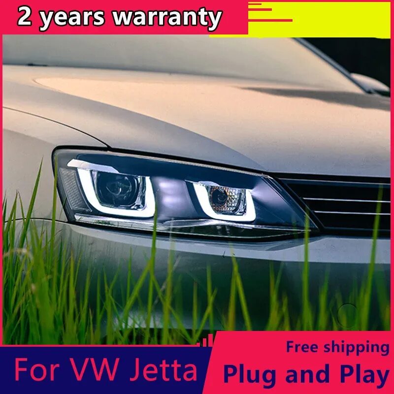 Фара VW Jetta 6. Фары Фольксваген Джетта 6. Volkswagen Jetta 6 фары линзованные. Фары светодиодные VW Jetta 6.