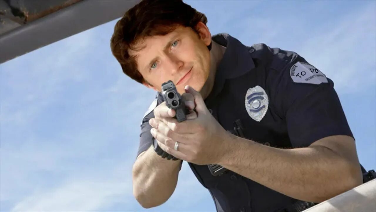 Todd howard. Тодд Говард с пистолетом. Тодд Говард скайрим. Тодд Говард Мем. Тодд Говард с пистолетом Мем.