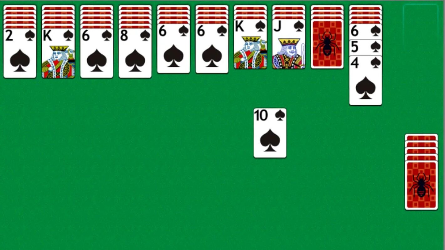 Пасьянс паук. Игра Spider Solitaire. Классический пасьянс паук. Пасьянс паук 4 масти. Игры черви пасьянс паук