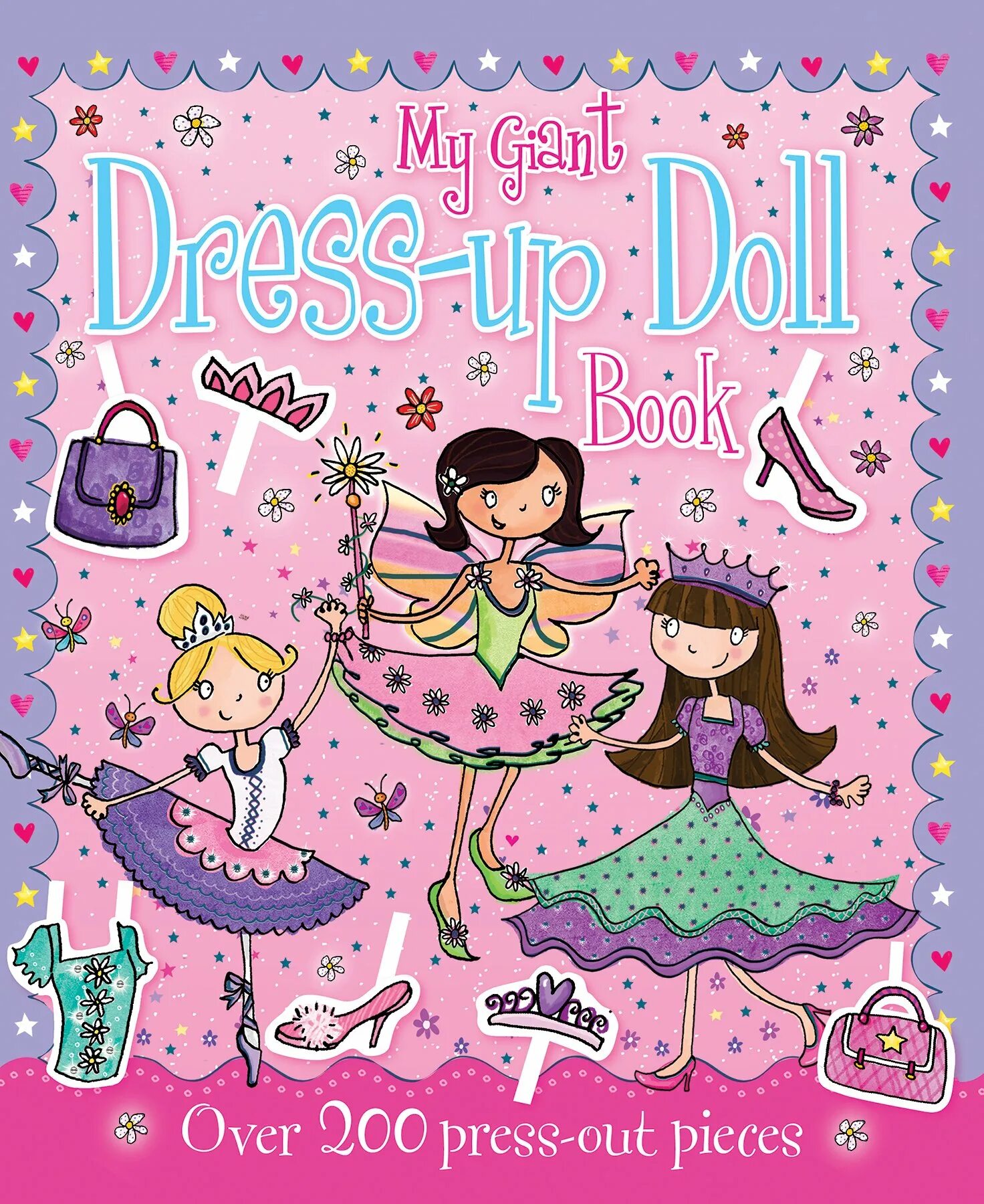 Книга my Dress-up. Stickers book Dressing. Pressed out