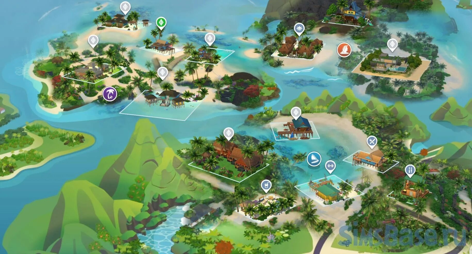 Sims 4 maps