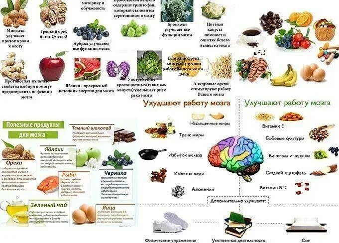 Еда для улучшения памяти. Полезные продукты для могза. Полезные овощи для мозга. Продукты питания для головного мозга.