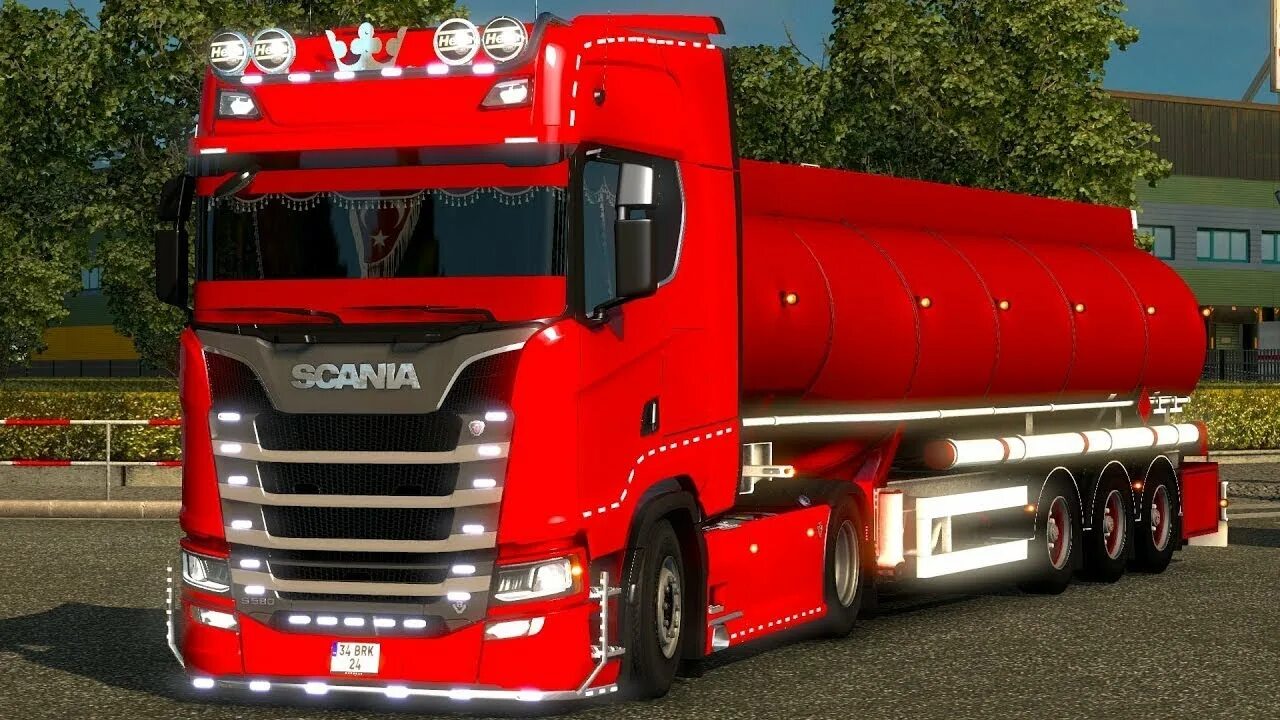Мод скания трек симулятор 2. Scania s580 ets 2. скания етс 2. скания евро трак 2. scania s580, red.