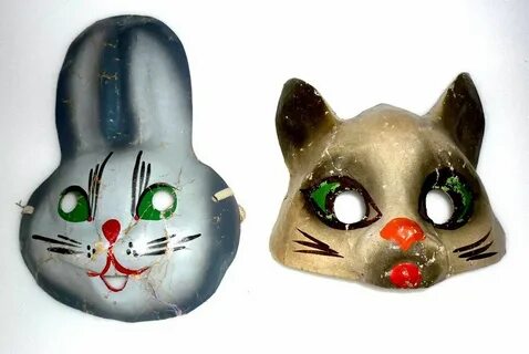 Маска елочные игрушки