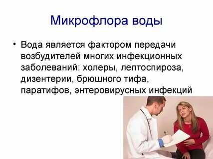 Факторами передачи инфекции являются