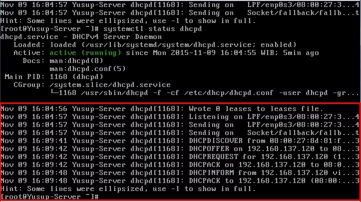 Server daemon