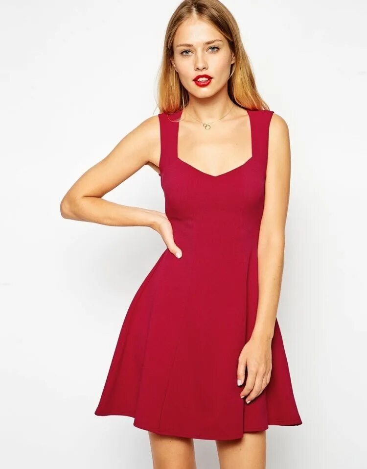 Платья без выреза. Асос красное платье. Платье ASOS красное. Красное платье без рукавов. Платье с вырезом.