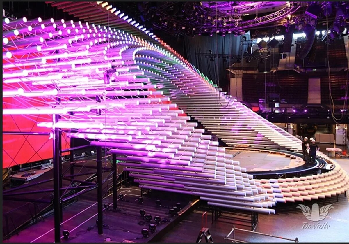 Сцена Евровидения 2015. Eurovision Stage Design. Евровидение 2015 Арена. Сценические конструкции.