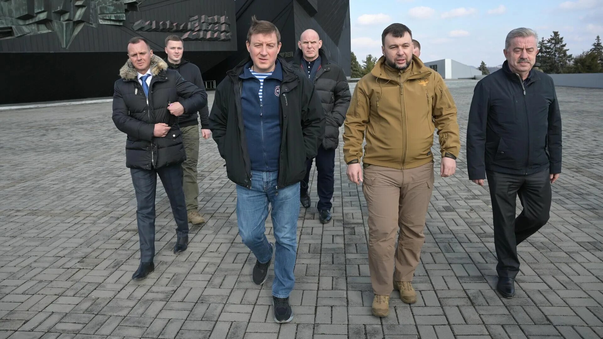 Турчак в Донецке. Турчак на Донбассе. Визит Турчака в ДНР.