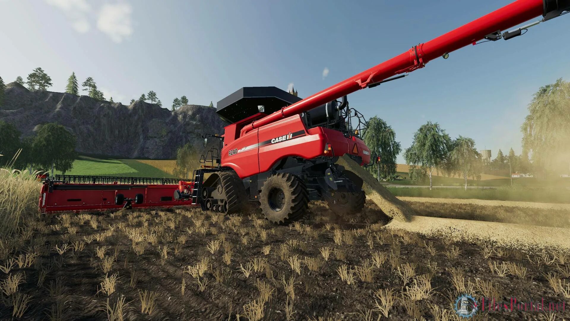 Fs v 2.0. ФС 19 Case Axial Flow. Комбайн с большим бункером для ФС 19. Fs19 прицепной комбайн. Case IH Axial Flow.