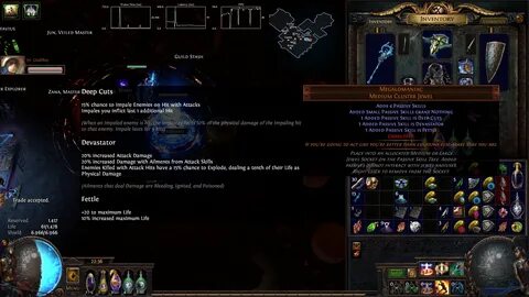 Cluster jewel poe