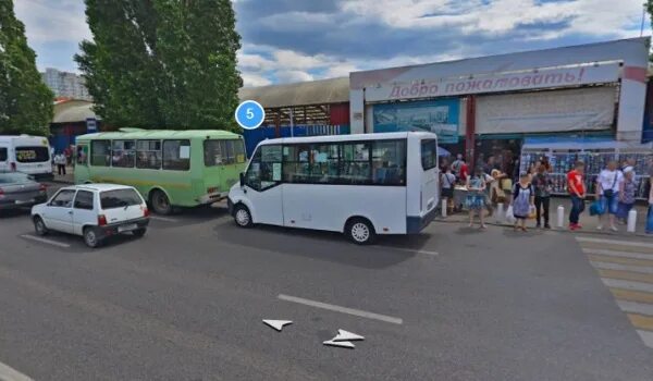 Маршрутки до юго западного рынка воронеж