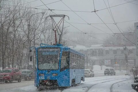 Владивосток январь