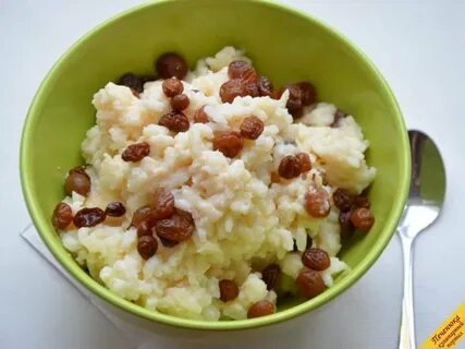 Как приготовить кашу с изюмом