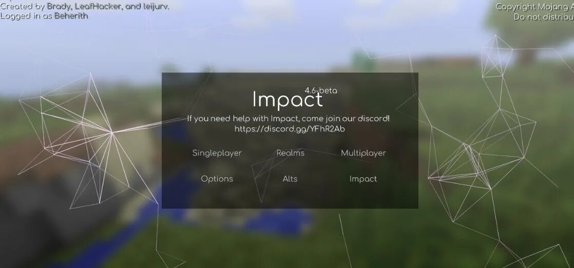 Inertia client 1.16 5. Impact чит. Impact майнкрафт. Читы майнкрафт Impact. Импакт майнкрафт 1.12.2.