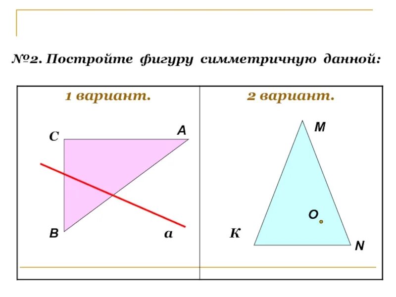Построить фигуру симметричную данной. Начертить фигуру симметричную данной. построй фигуру симметричную данной. построить симметрично две фигуры.