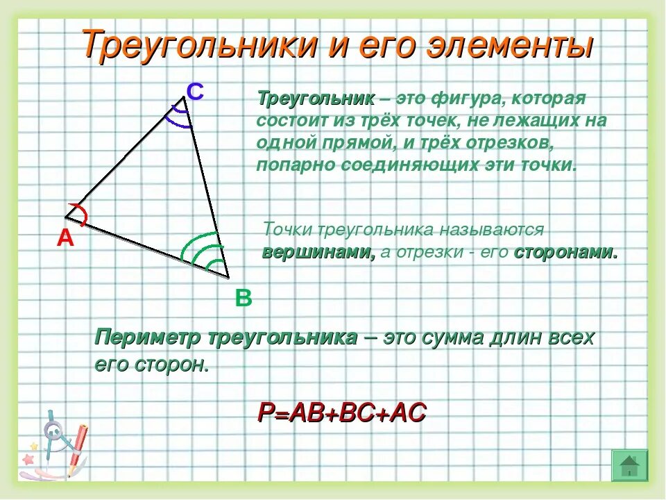 Указать элементы треугольника. Элементы треугольника. Основные элементы треугольника. Назовите элементы треугольника. Элементы треугольника 7 класс.