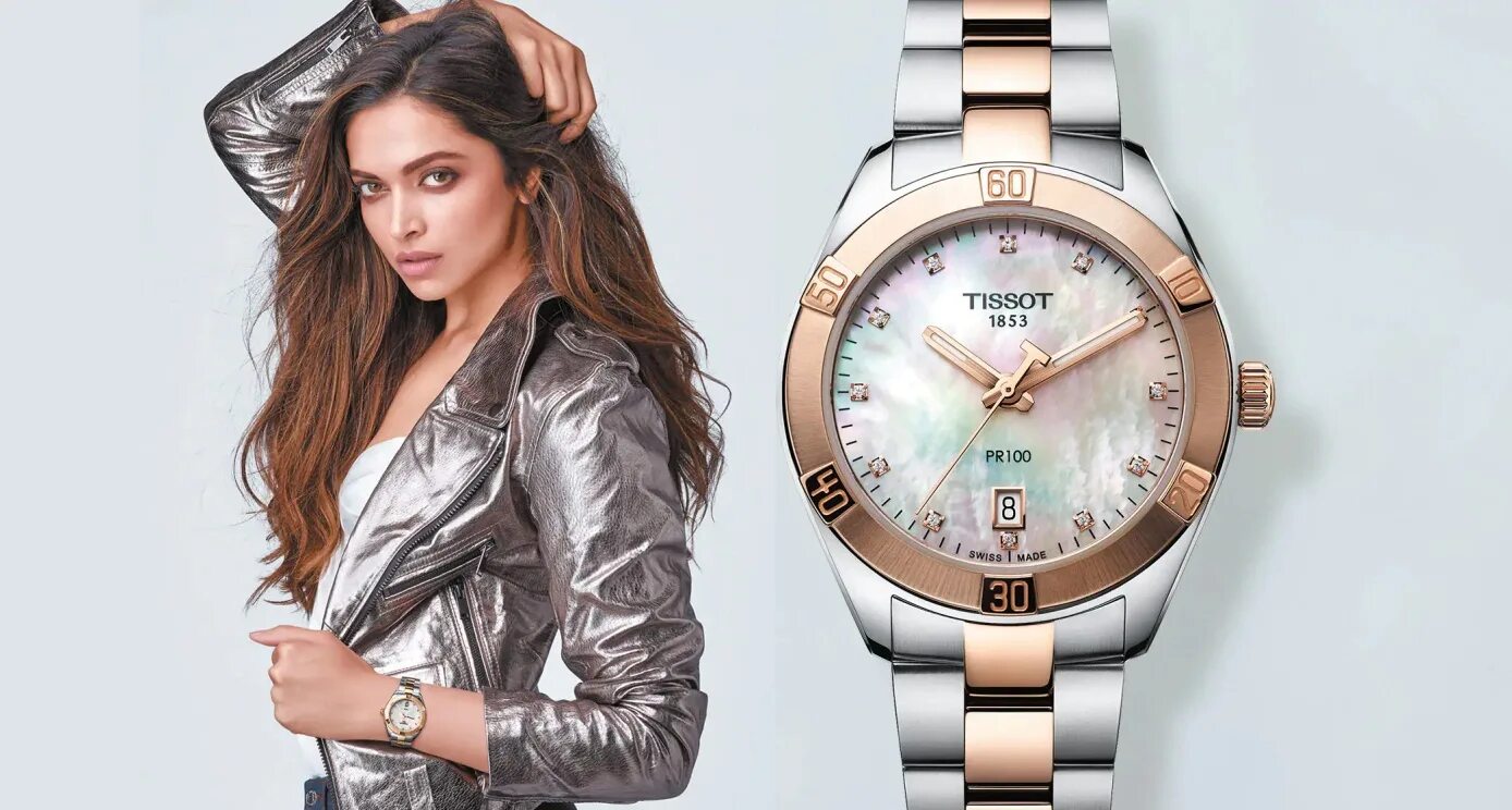 Tissot PR 100 Sport Chic. Tissot PR 100 Lady Sport Chic. Часы наручные женские Tissot PR 100.