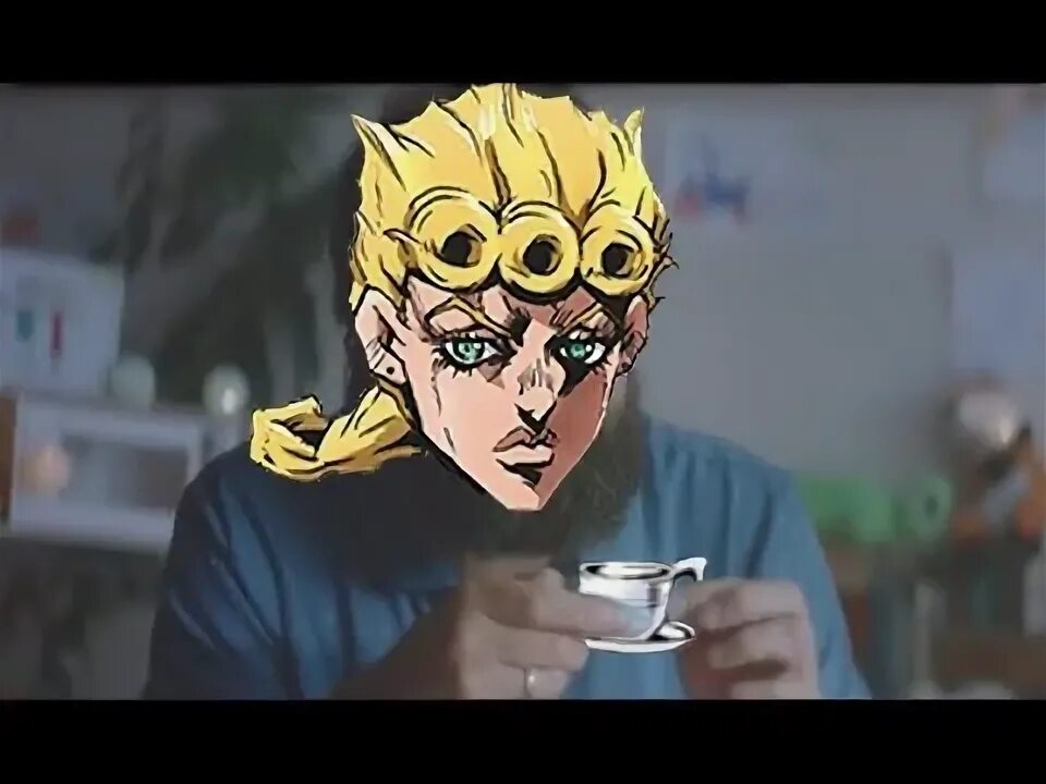Джо джо джорно джованна пьёт чай. Джорно пьет чай jojo. Джорно чай. Джорно джованна жмых. Джорно чай.