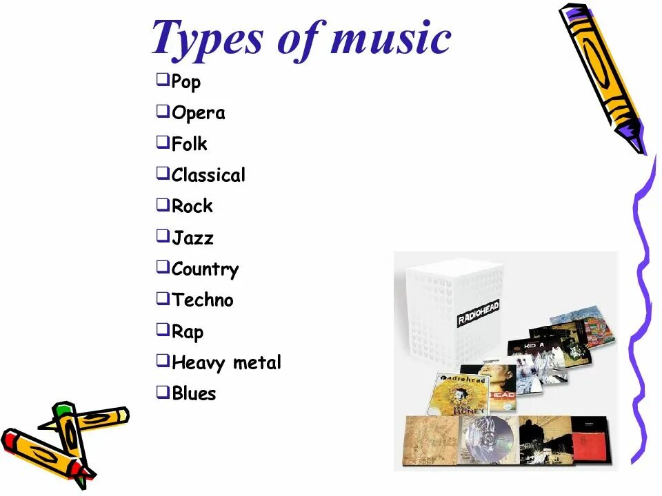 Types of music
